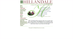 Desktop Screenshot of hillandalehoa.com